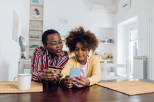 Bank accounts for teens with checking, debit card, and money management features